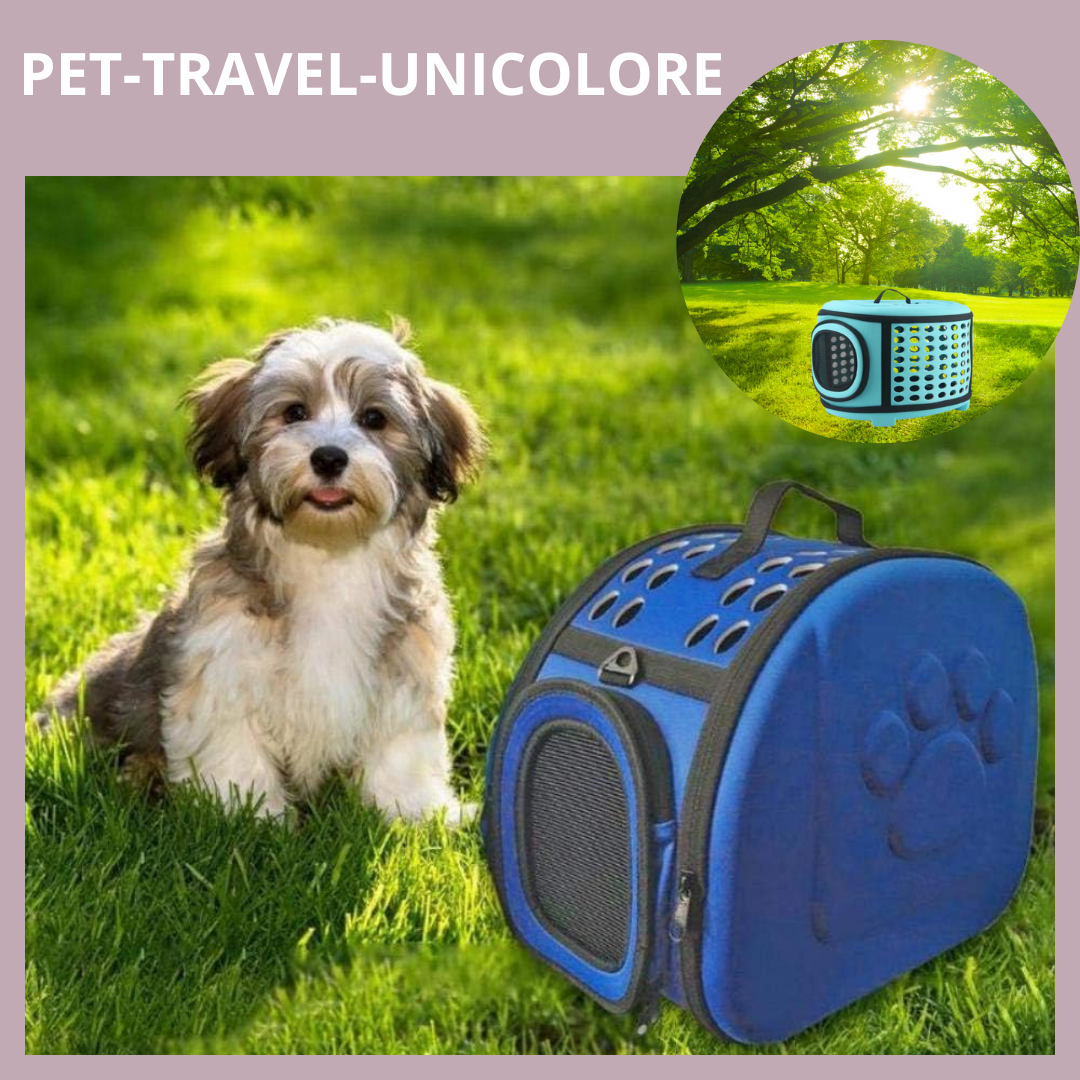 SAC PET-TRAVEL-UNICOLORE™ sac de transport pour animaux