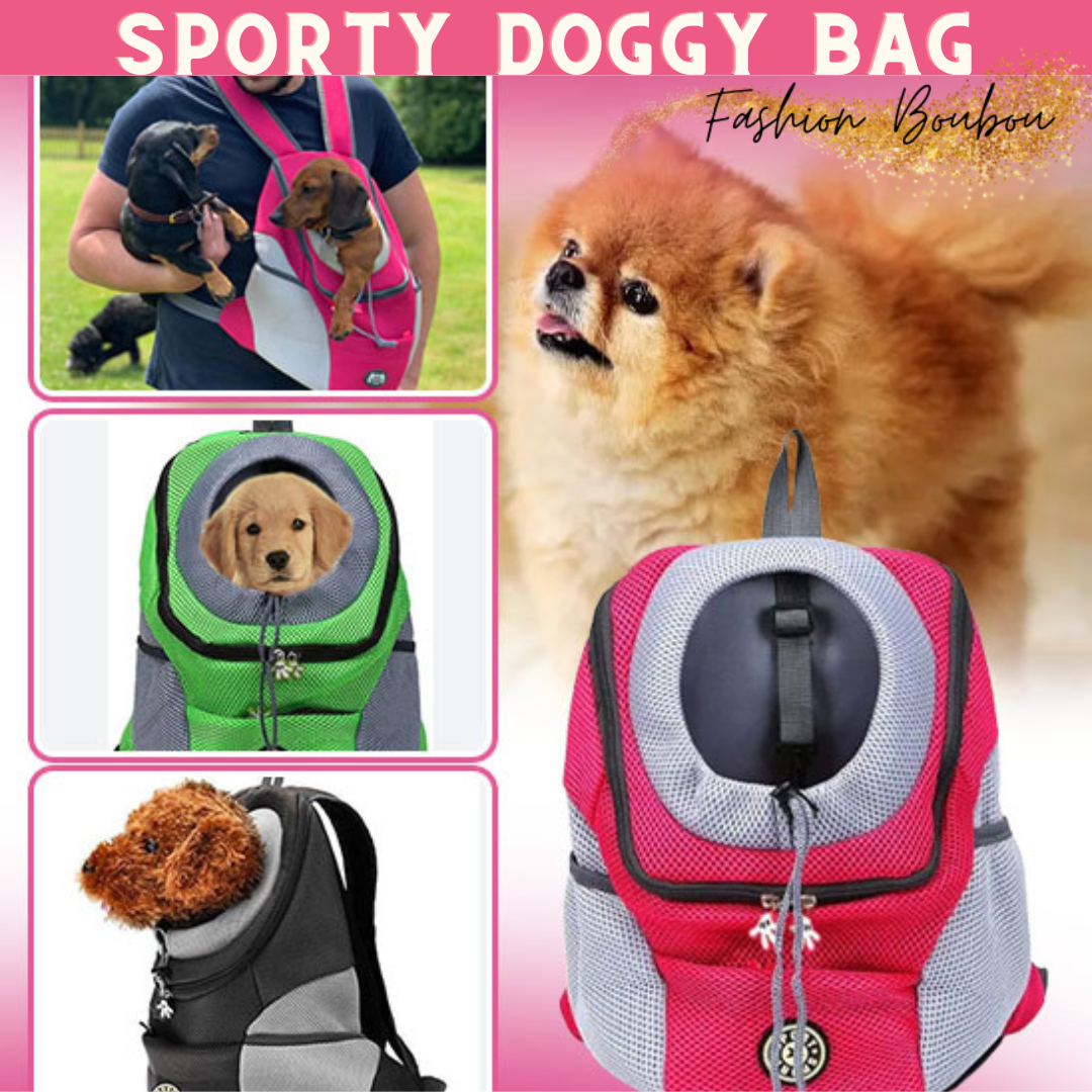 SPORTY-DOGGY-BAG™ Sac de transport pour animal de compagnie