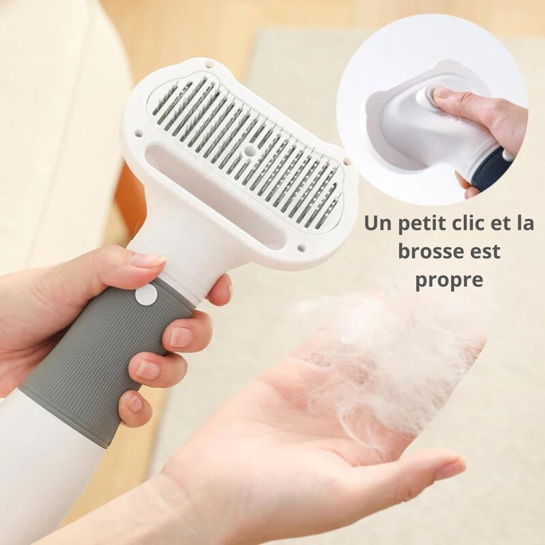 MAGIC-BRUSHING-BRUSH™ Brosse séchoir pour animal de compagnie