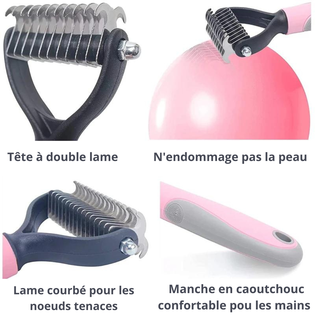 REVOLUTION-BRUSH™ Brosse de toilettage