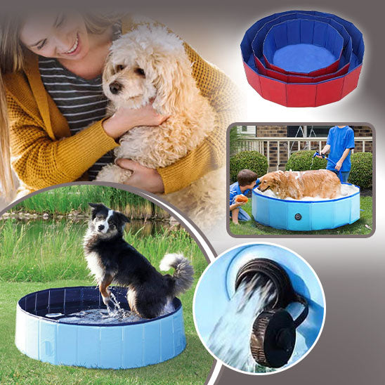 FUNPOOL™| PISCINE PLIABLE POUR CHIEN