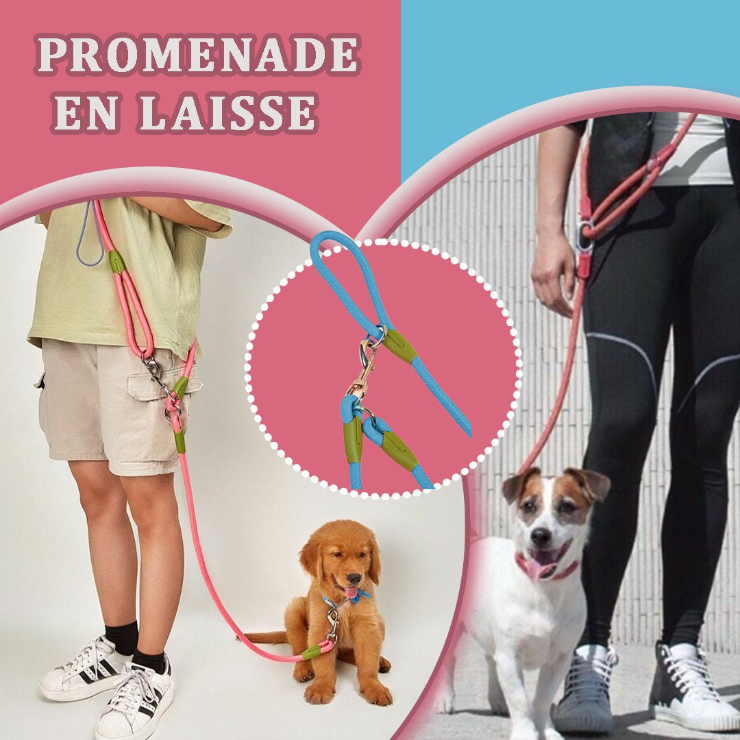 Maxi-Moove™ Hands Free leash- Laisse pour chien Maxi-Move Mains Libres - Fashion boubou